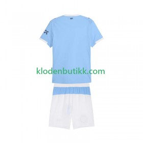 Manchester City Barn Hjemme Fotballdrakt 2025/26 Kortermet